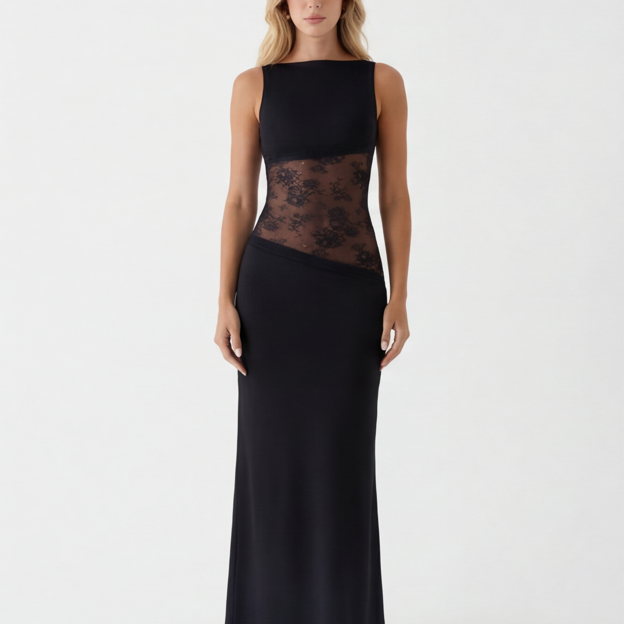 Madeline | Veil Cut Maxi